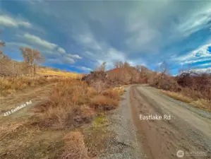 Access to old homesite on lower level of property off Eastlake Rd