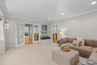 Relax in your inviting living room.