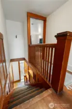 Original flooring upstiars