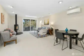 Large living area with open floorplan