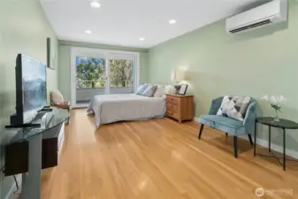 Relax in primary bedroom