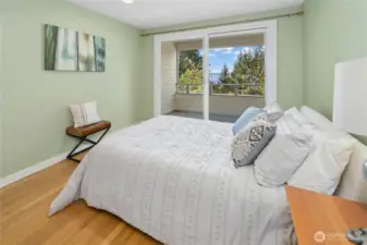 Oversized Southwest lower bedroom