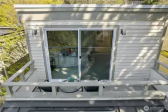 East side of house view from terrace