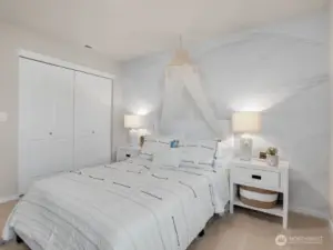 2nd level bedroom. Photos are representational. Actual colors and finishes will vary. See site agent for details.