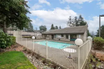 Sunwood condos boasts an outdoor pool (close to your unit), tennis courts,and a cabana for your recreational use!