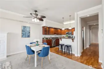 Dining Area – Perfect Spot for Meals and Moments with a View!