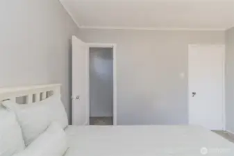 Second bedroom with large closet