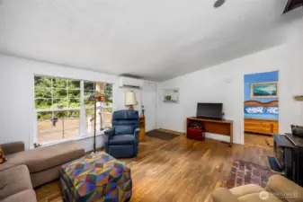 Looking toward front door