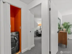 downstairs, W/D all-in-one