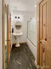 Lower level full bath