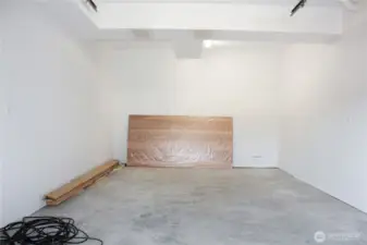 3rd finished stall in attached garage