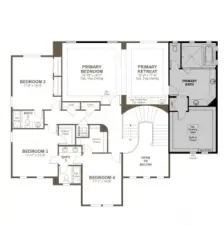 Second Floor Harmon Layout