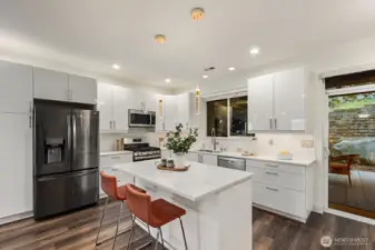 Stainless steel appliances