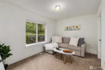 three additional badrooms on upper floor