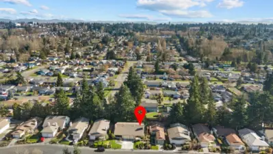 Ariel shot of your future home!