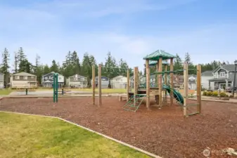 The dedicated community park is just a few doors down with picnic tables, play equipment and room to run and play.