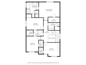 Floor plan - second floor