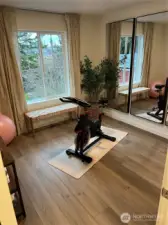 Bedroom 3 of model home. Finishes and features may vary.