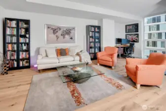 Massive open concept living area.