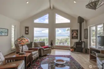 Watch the views and sky change throughout the day and seasons.