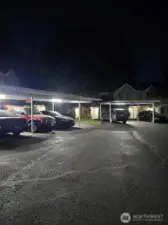 area at night