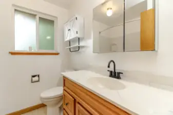 Bathroom.