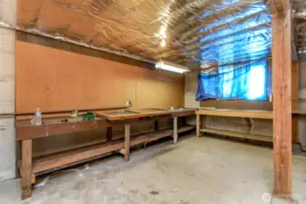 2nd room in unfinished basement
