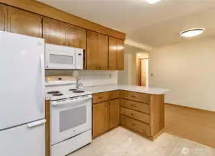 Kitchen of vacant side