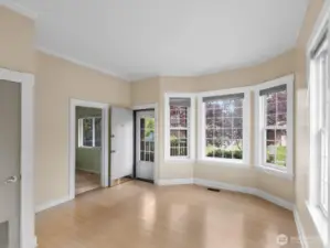 updated windows and newer bamboo flooring