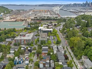Surrounded by new development