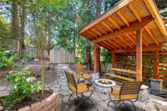 virtual staged outdoor furniture