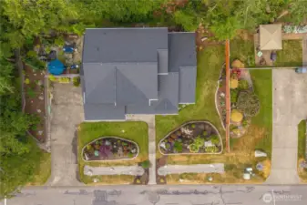 Modern comforts abound, from a new roof with updated gutters to air conditioning paired with a forced-air furnace for year-round comfort.