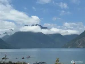 Just a minute walk from the cabin!