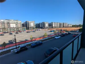 View to SE from 305 balcony