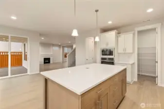 Gourmet Kitchen w/ Mt. Rainier Views