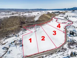 Lot 4. The last of the 5 acre lots!