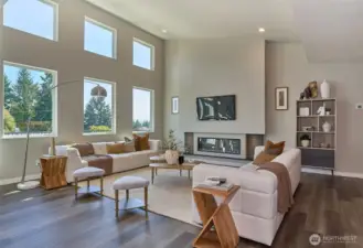 This photo is of the model home.