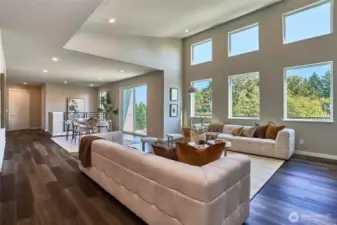 This photo is of the model home.