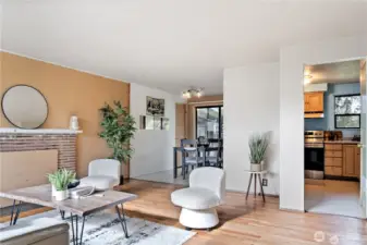 Living - Dining - Kitchen