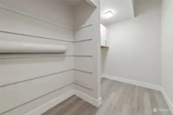 Laundry Room storage space