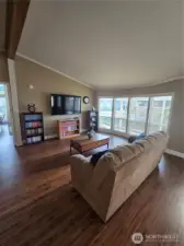 Living room with tons of natural light!
