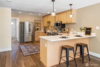 Updated kitchen