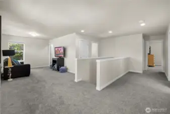 Upstairs loft
