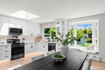 All new kitchen and appliances with walk-in pantry
