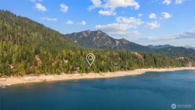 Bring your lake toys and enjoy!