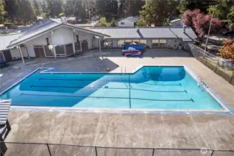 And a pool for your family's enjoyment!  BUYER PLEASE VERIFY DATES OF POOL AVAILABILITY TO YOUR SATISFACTION