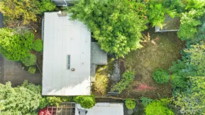 newer PVC roof, gutters cleaned