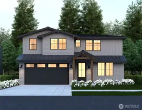 Architectural rendering, actual colors, finishes and product may differ.