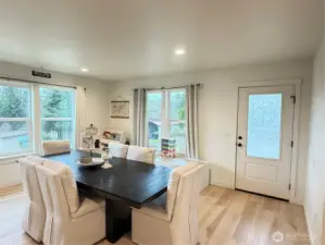 Enter to spacious one-level living with river views