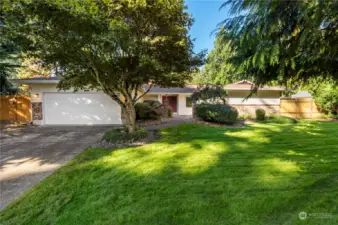 Beautifully landscaped yard in desirable location.